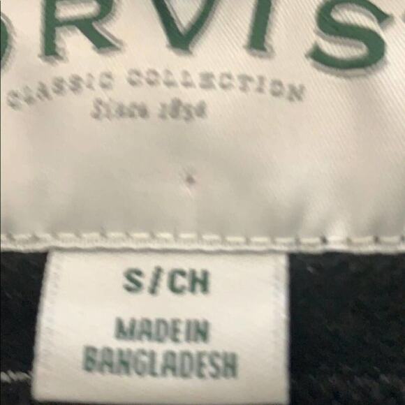 ORVIS HEAVY‎ PLAID FANNEL BUTTON SHIRT SIZE… - Picture 7 of 9